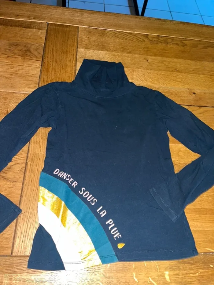 Sous pull vertbaudet 10 ans