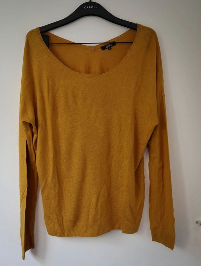 magnifique pull fin taille 2 tbe