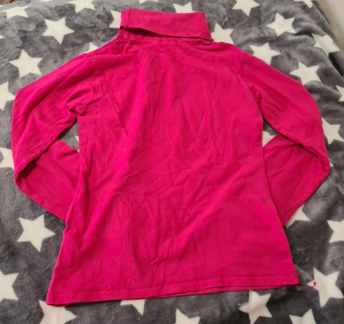 Sous-pull rose fille taille 12 ans DPAM - photo numéro 3