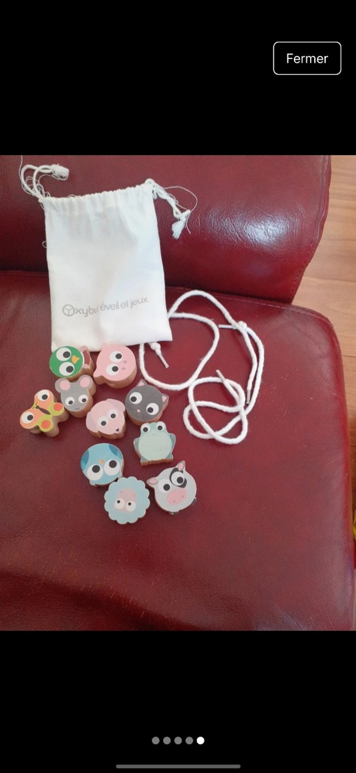 Perles en bois - photo numéro 5