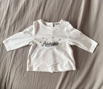 Tee-shirts manche longue 3 mois 