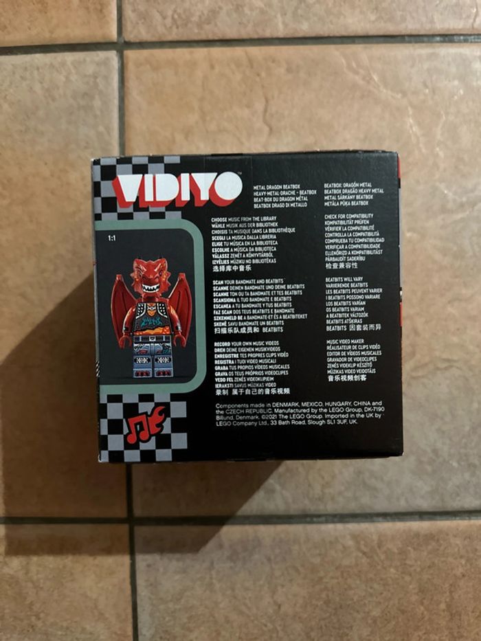 Set Lego Vidiyo 43108, Metal Dragon BeatBox, set scellé - photo numéro 2