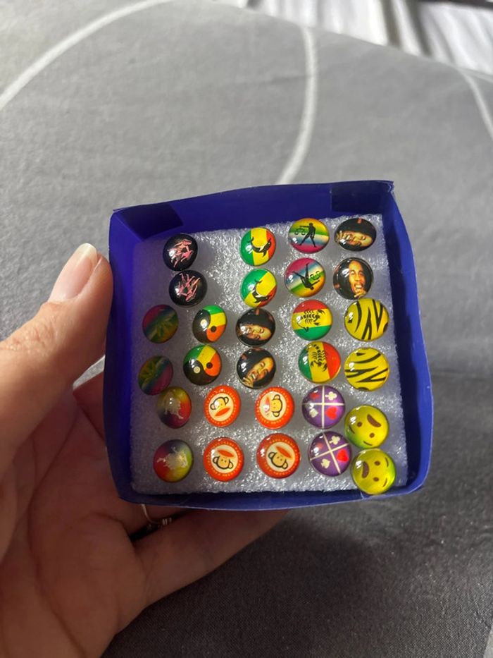 Lot de 14 boucle d’oreille original neuf