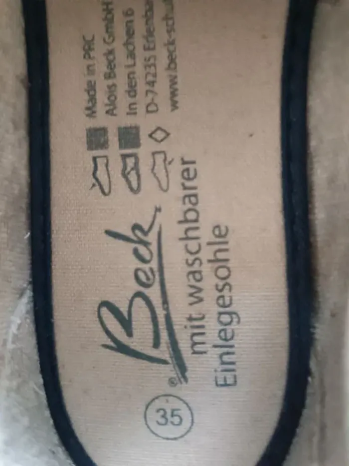 Sneakers toile Beck 35 - photo numéro 6