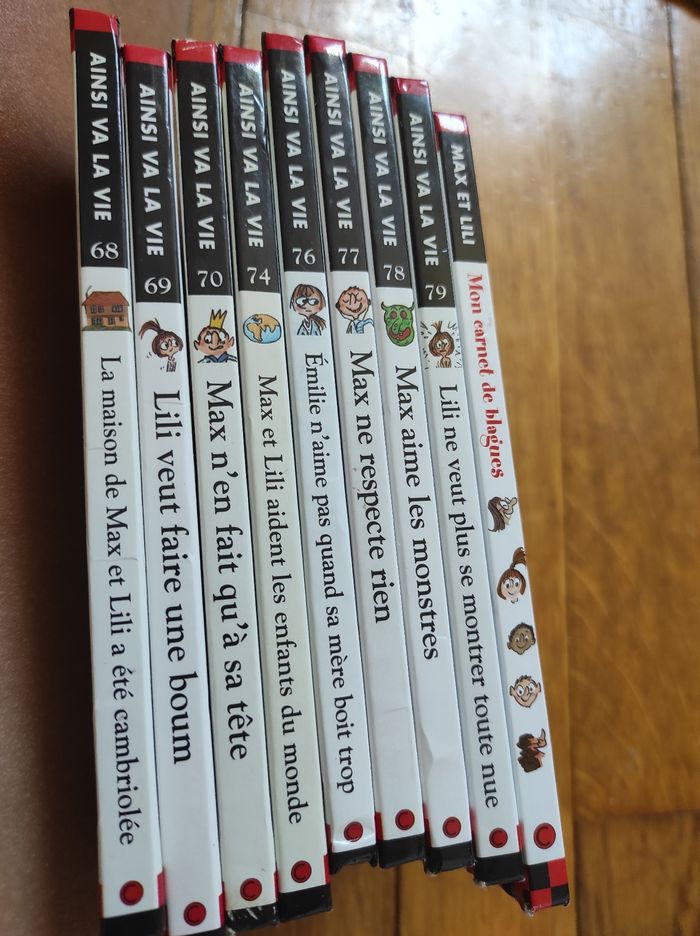 Lot max et Lili du 68 au 79