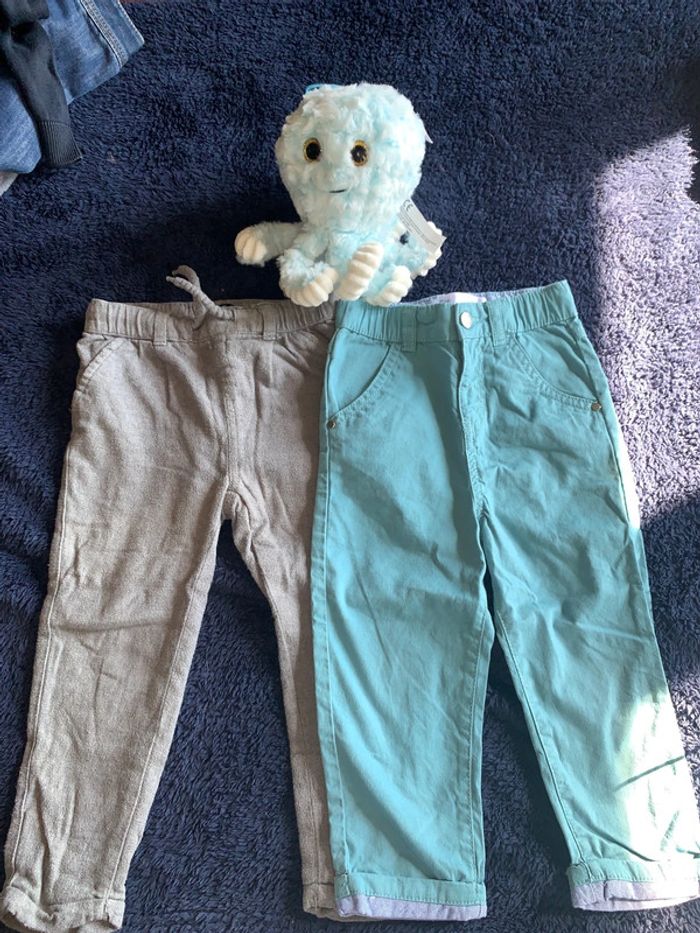 Lot 2 pantalon garçons
