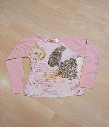 Haut manches longues 100% coton