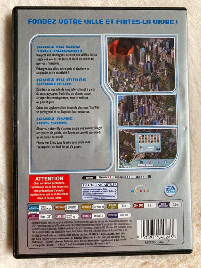 📀 SimCity 4 - Jeu PC rétro (EA Games Classics)💿 - photo numéro 4