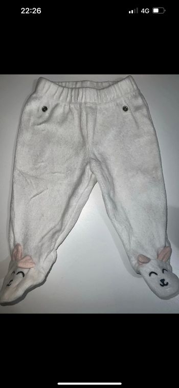 Pyjama velours 2 pièces taille 3 mois