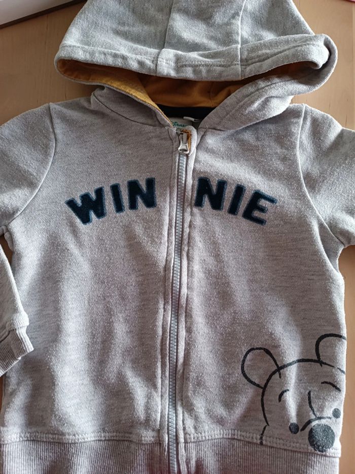 Gilet à capuche Winnie 18 mois - photo numéro 2