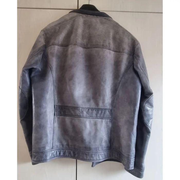 Veste en cuir mise au Green xxl homme - photo numéro 5
