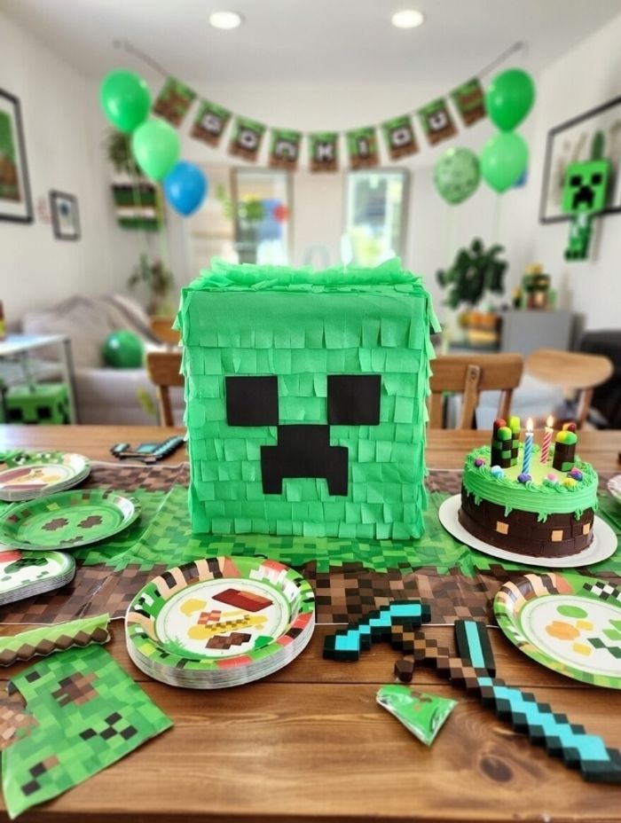 Minecraft creeper, TNT Pinata - photo numéro 3