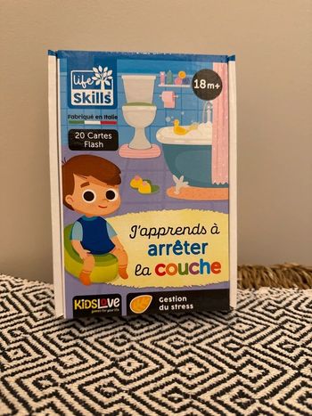 Kids love - Coffret éducatif J’apprends à arrêter la couche - Dès 18 mois