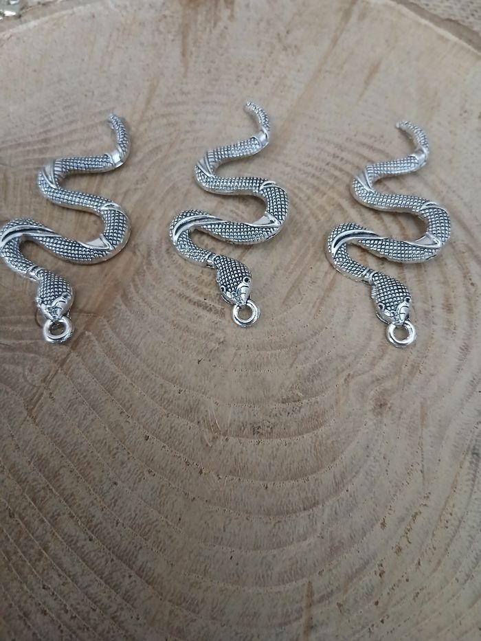 Lot de 6 pendentif serpent