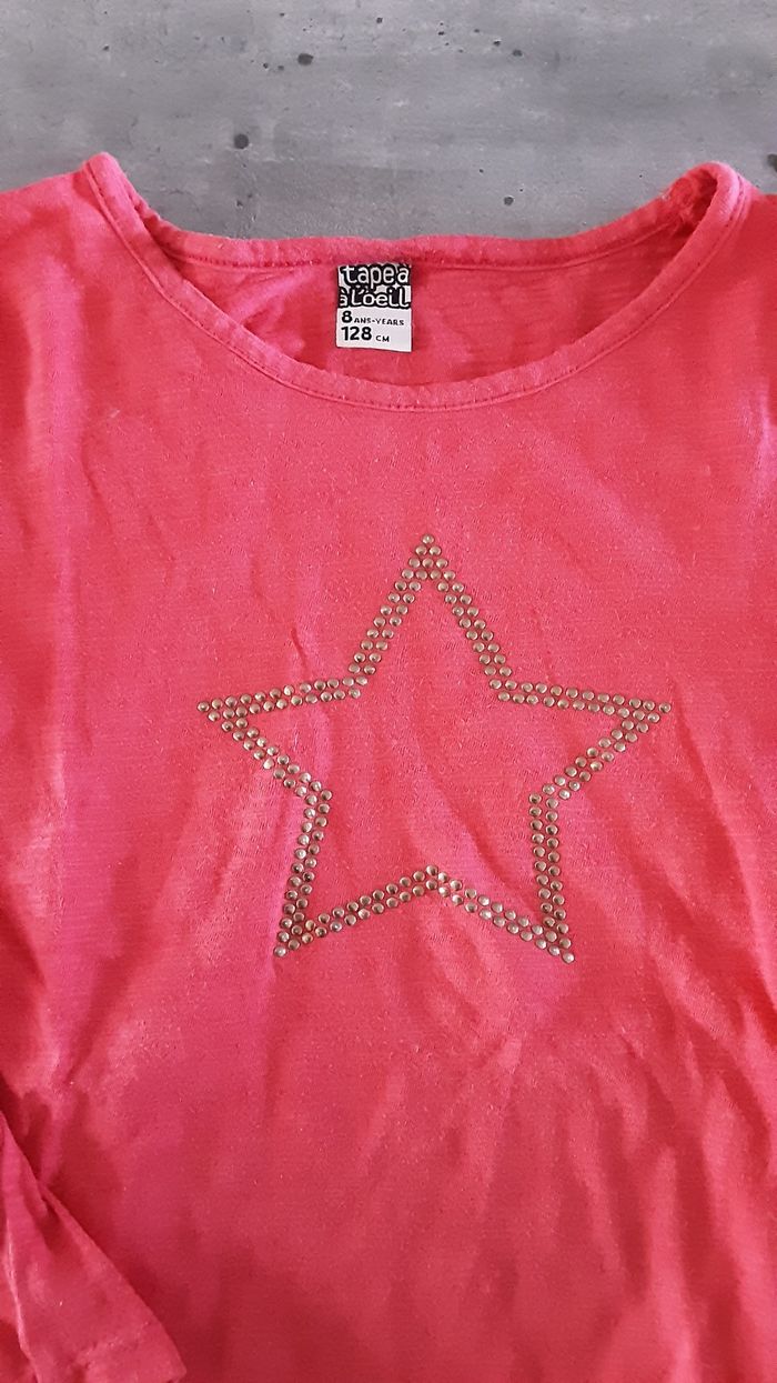 Lot hauts fille 8ans - photo numéro 3