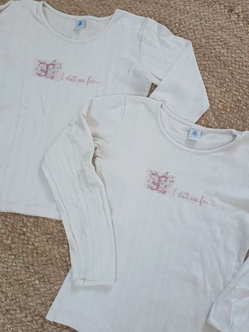 Lot de deux maillots de corps 12 ans petit bateau