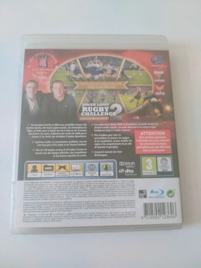 Jeux PS3 rugby challenge 2 - photo numéro 4