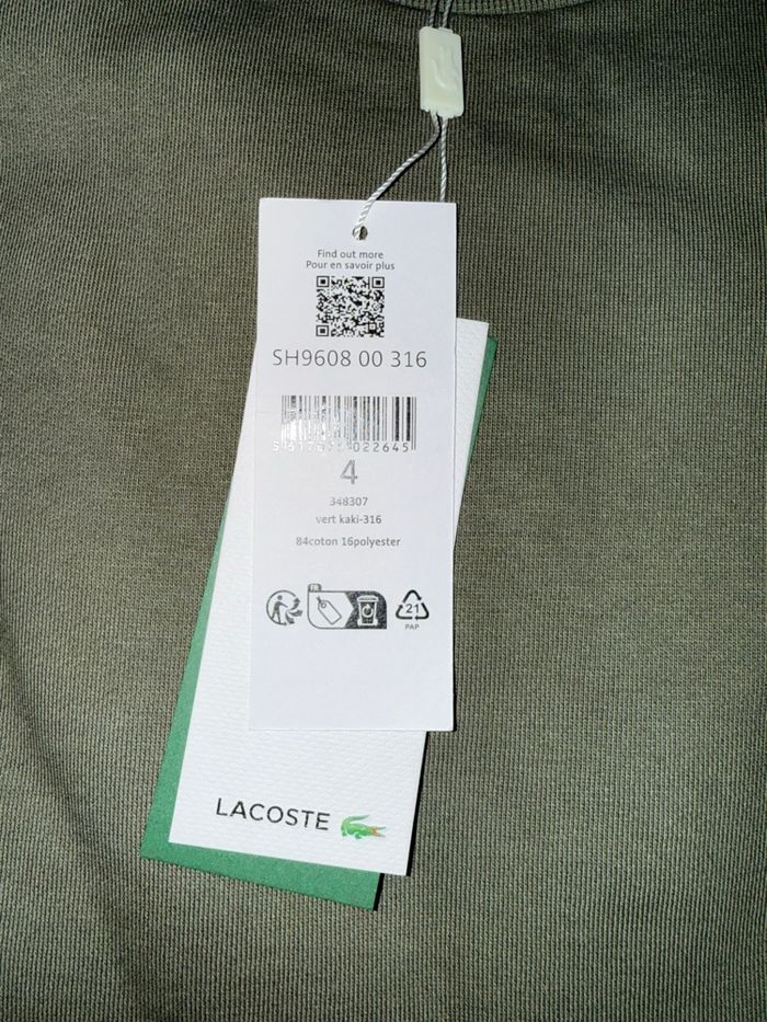 Sweat Lacoste - photo numéro 4