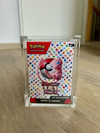 4 Protection acrylique pour bundle pokemon