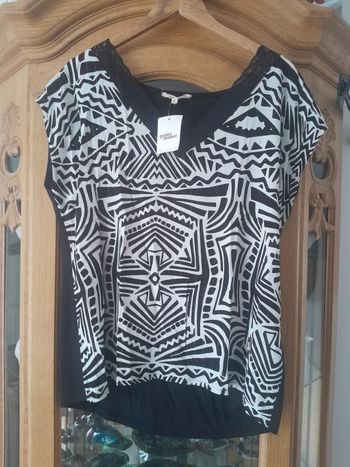 Blouse zèbre 
