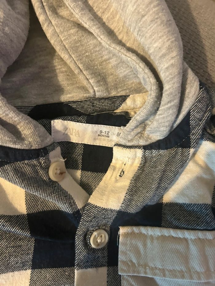 Chemise Zara à capuche - photo numéro 2
