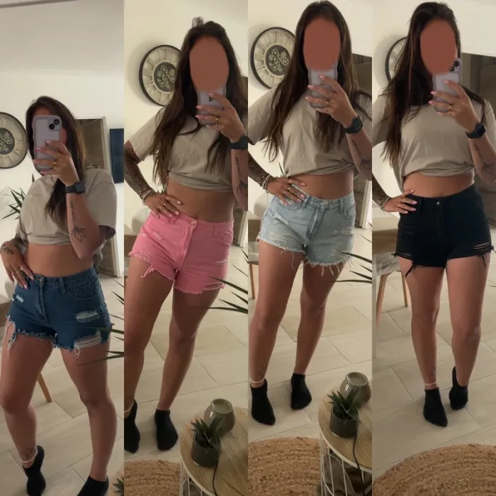 Lot 2 short femme