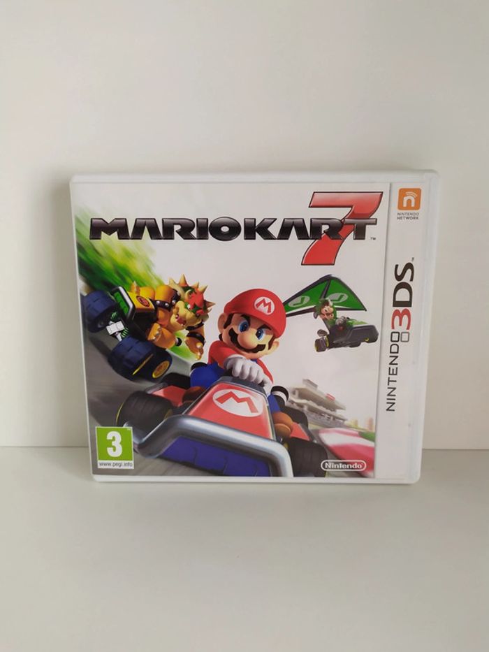 Mario Kart 7 Nintendo 3DS 2ds boîte notices - photo numéro 1