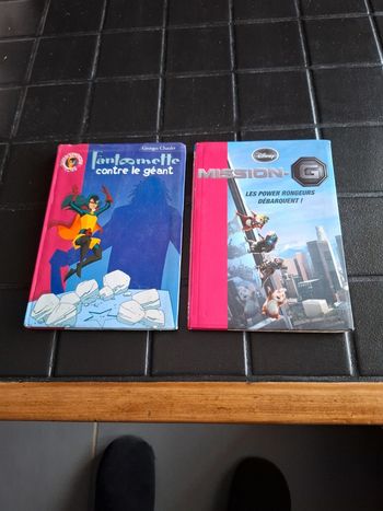 Livre fantomette contre le géant et mission g