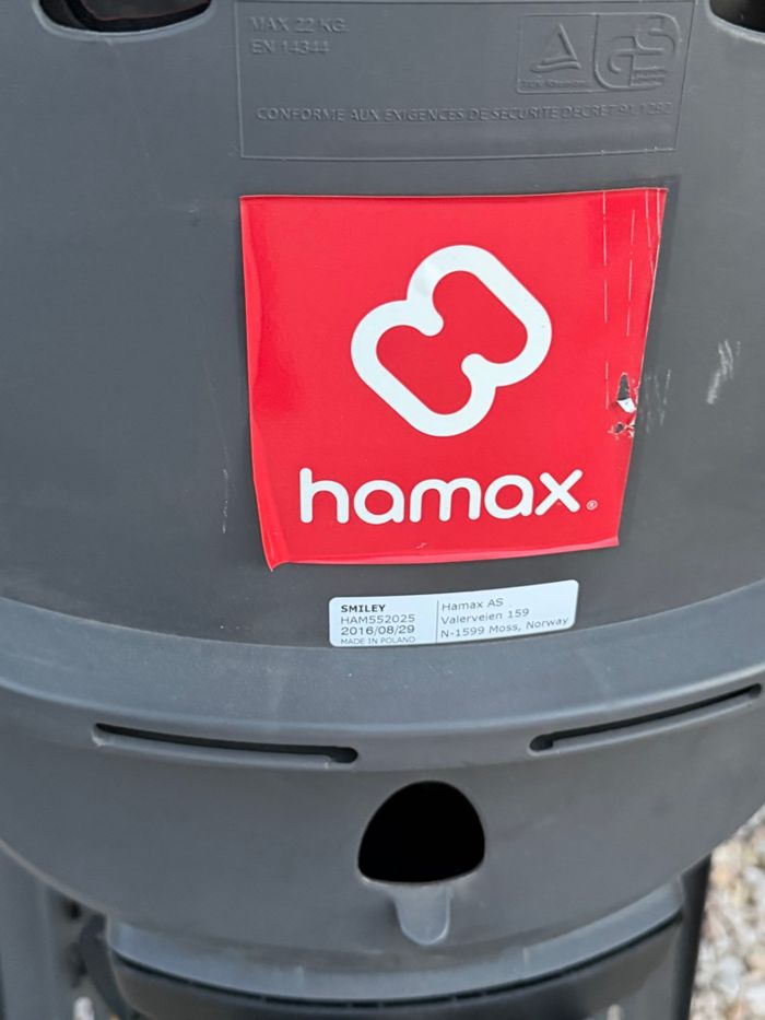 Porte bébé enfant vélo Hamax - photo numéro 4