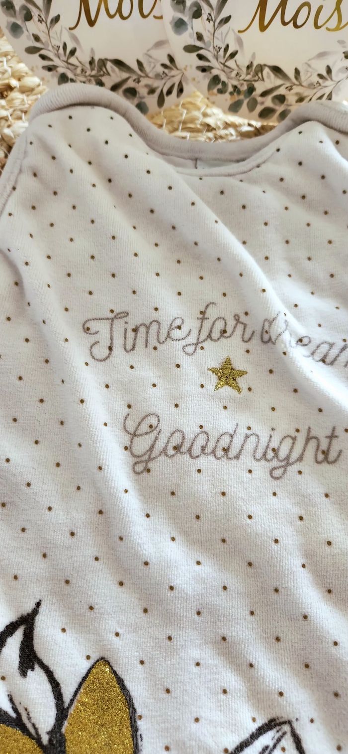 Gigoteuse Bébé fille 0/6mois Disney Marie Blanc - photo numéro 2