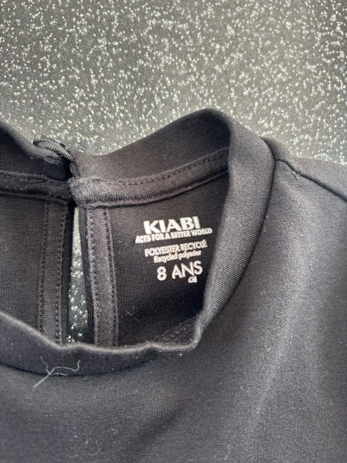 Kiabi - robe noire fille 8 ans - photo numéro 2