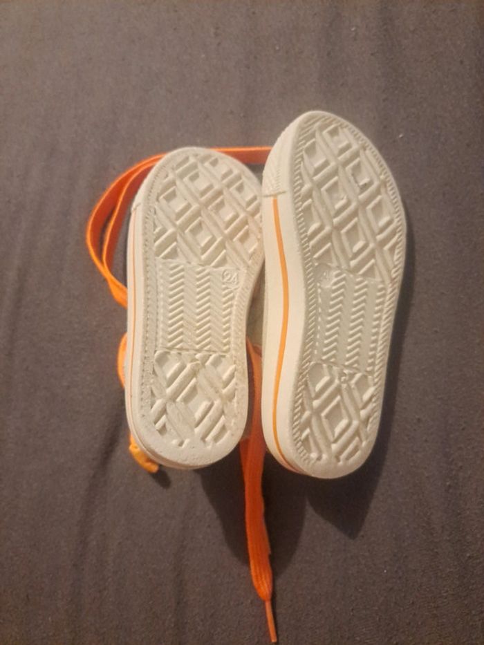 Baskets toile tigrou taille 24 - photo numéro 7