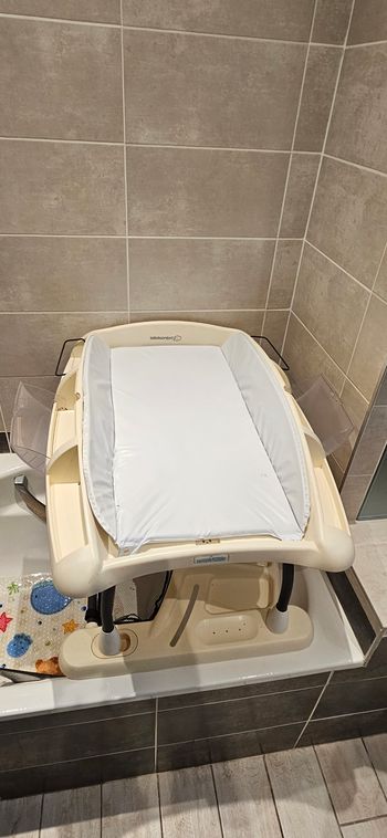 Table a langer sur baignoire