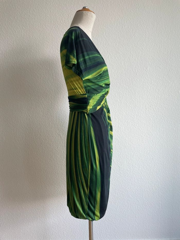 Robe verte à motif Max Mara - photo numéro 3