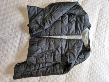 Jolie doudoune légère réversible T38/40