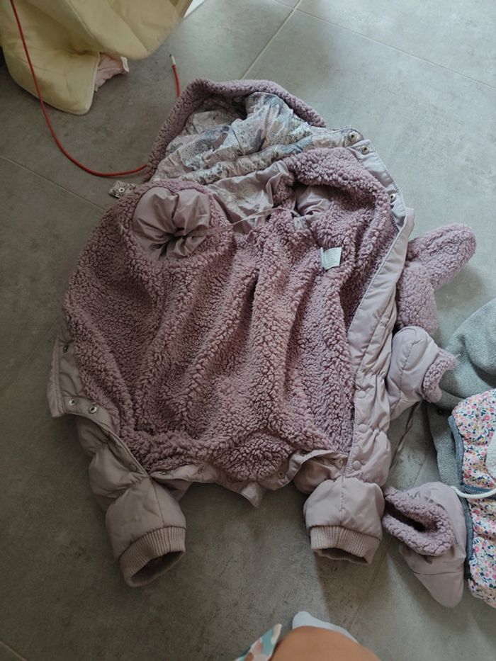 Combinaison hiver fille 12 mois