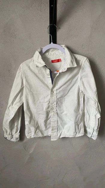 Chemise à pois