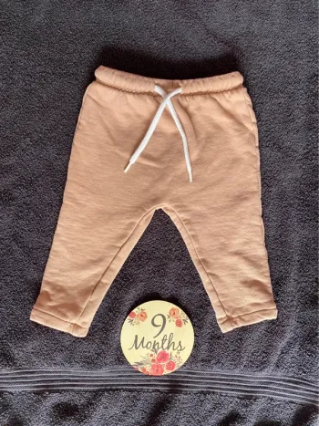 Pantalon marron Kiabi 9 mois