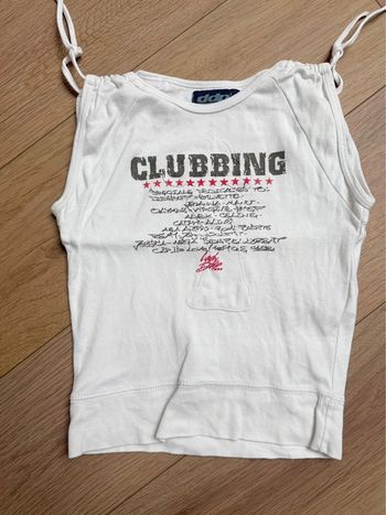 Débardeur pull sans manches DDP blanc taille 0