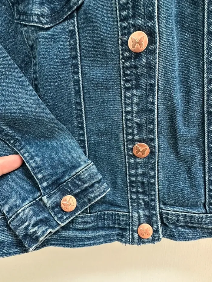 Veste en jean Butterfly - photo numéro 5