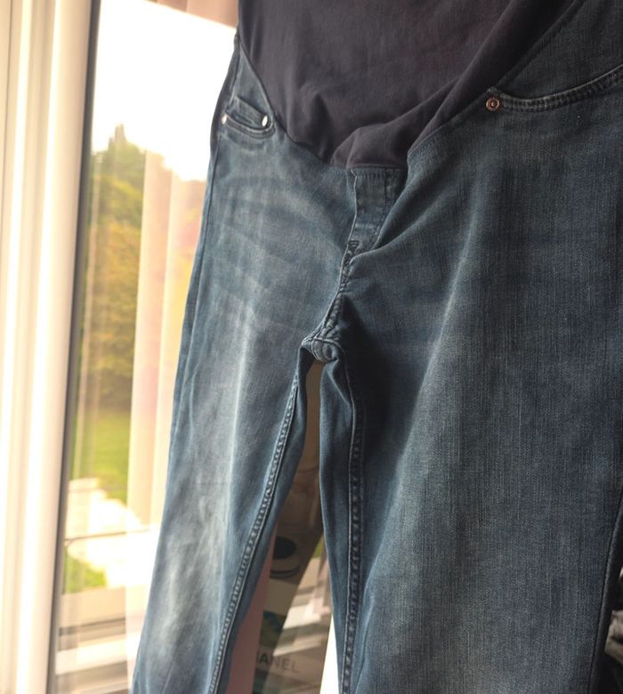 Jeans de grossesse super skinny Mama taille M H&M neuf - photo numéro 8