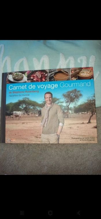 Carnet de voyage gourmand Stéphane Rotenberg