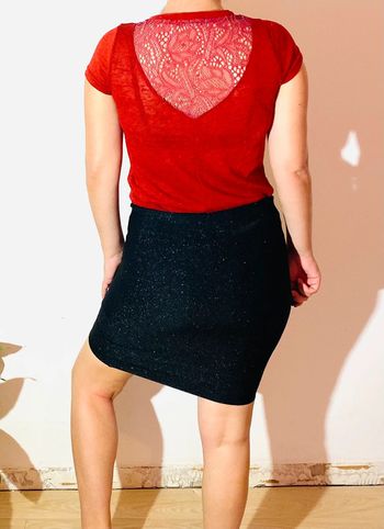 Minijupe moulante brillante taille 36 Pimkie