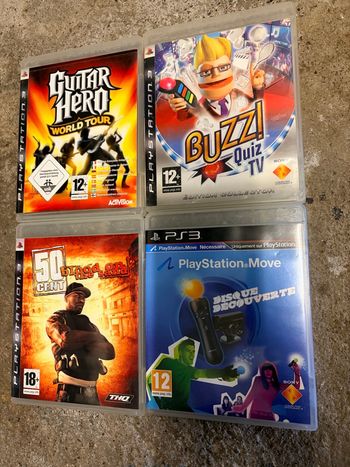 Jeu ps3 musique lot 