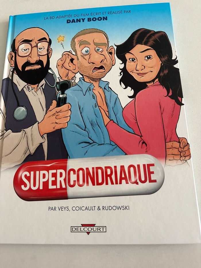 BD-Supercondriaque Film Dany Boon Edition Delcourt