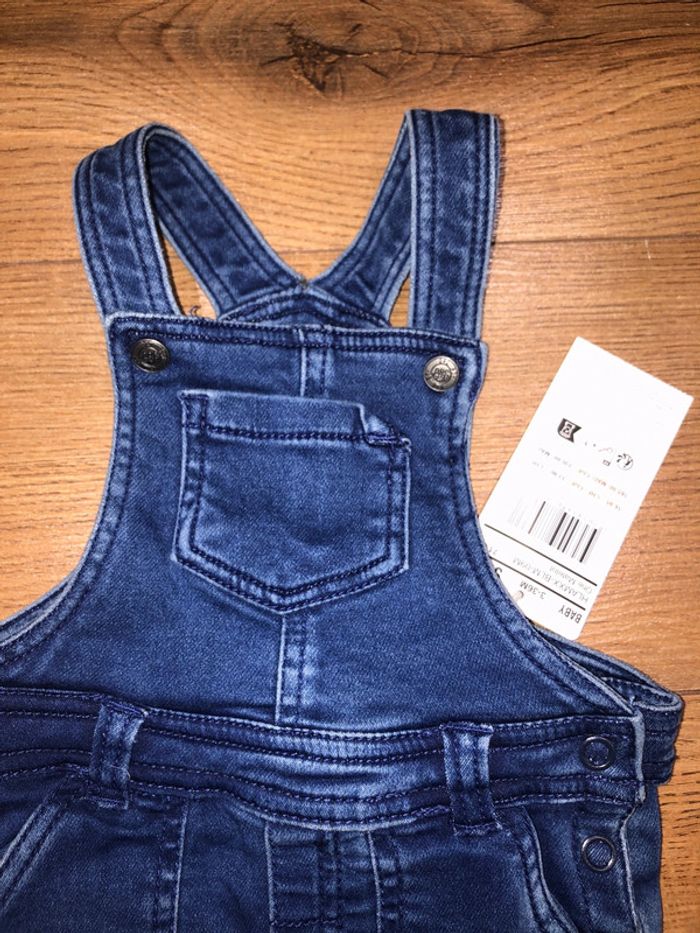 Salopette short orchestra 🌺 garçon taille 9 mois neuf avec étiquette - photo numéro 2