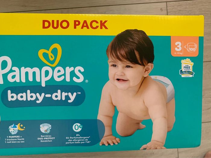 Couche Pampers babydry