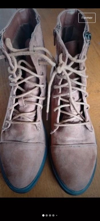 Bottine nubuck