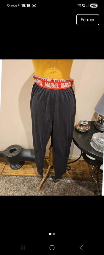 Pyjama garcon marvel