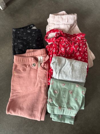 Lot de pantalons fille 